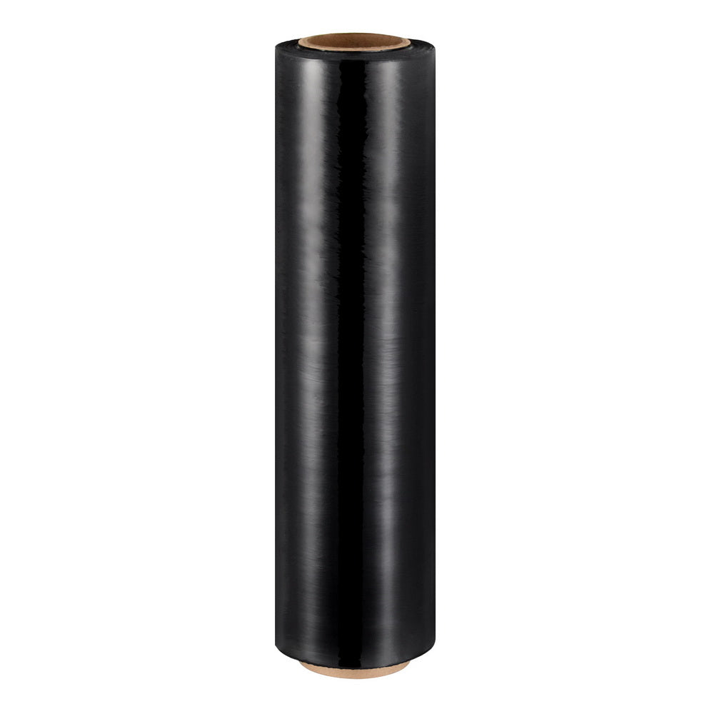 Stretch Film Shrink Wrap Rolls Package Material Black 400Mtr X 50cm