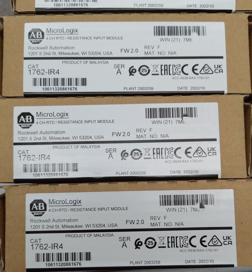 1PCS New Allen-Bradley 1762-IR4 MicroLogix 1200 RTD Input