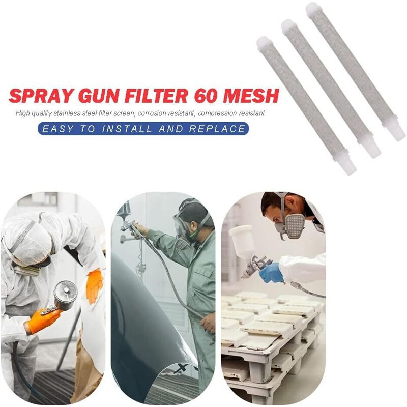 Airless Spray Gun Filter Elements 60 Mesh Airless Paint Sprayer