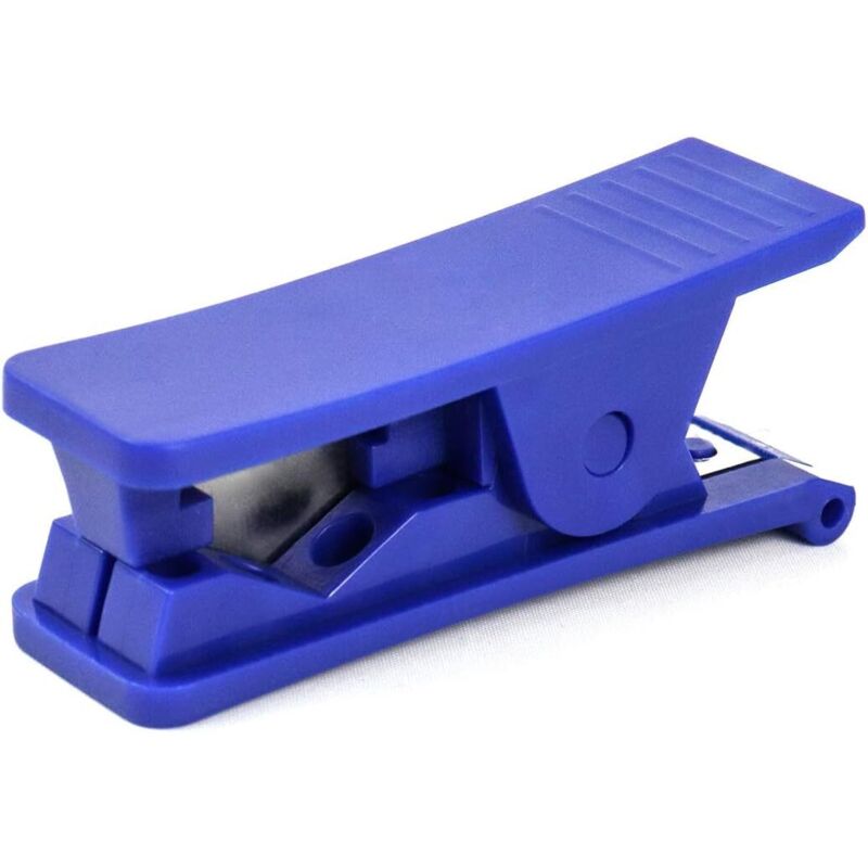 4 pcs Pipe Cutter, Economical Plastic Rubber Tube Cutter For Silicone Pvc Pu Nylon Tubing, Up To 12Mm Od, Blue