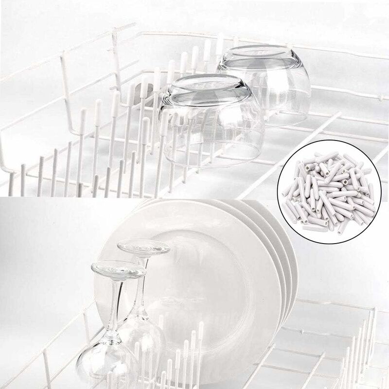 120 Pieces Dishwasher Caps, Inner Diameter 3Mm Pvc Protective