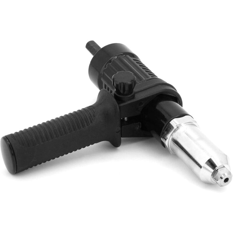 Riveter Adapter, Rivet Gun Adapter Kit For Cordless Electric Drill, Electric Rivet Gun Riveting Tool