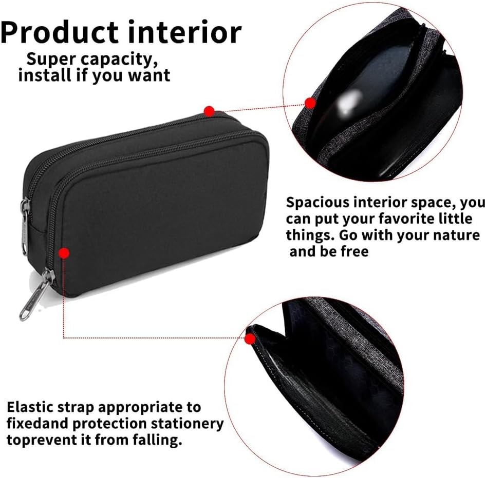Pencil Case Large Capacity Pencil Pouch Aesthetic Pen Bag
