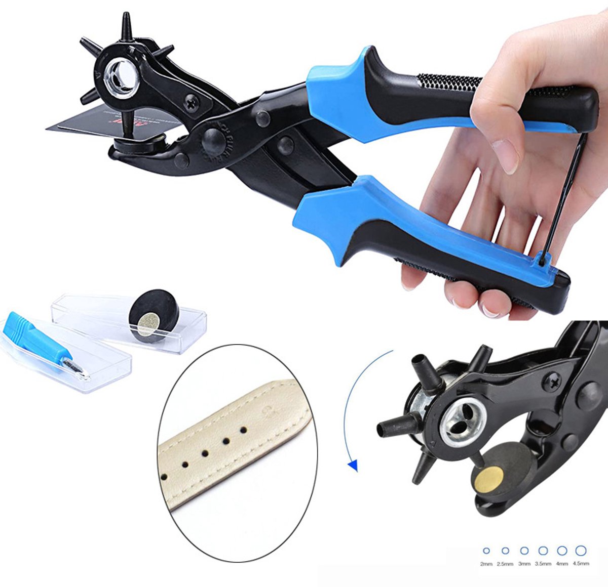 Punching Pliers - Punching Pliers - Punching - Extra Sharp - Durable - Punching