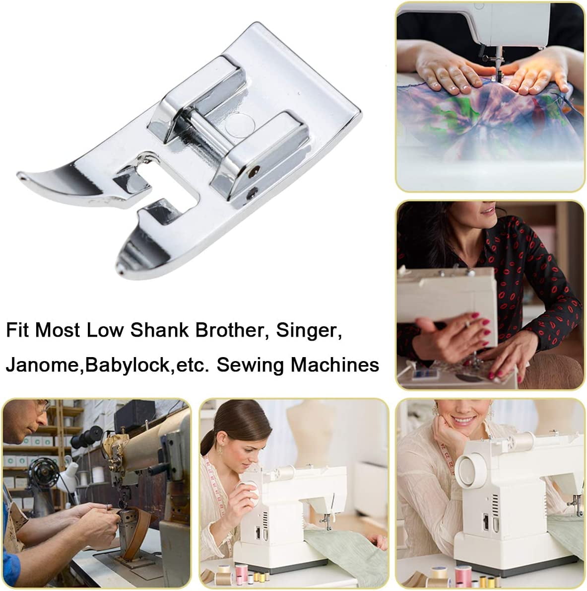 Universal zigzag presser foot straight stitch sewing machine presser foot