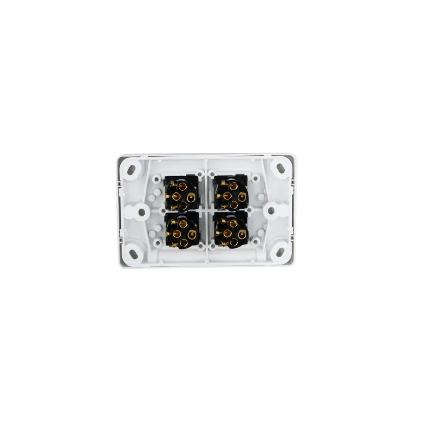 Clipsal Classic C2000 Series Flush Switch 4 Gang, 250VAC, 10A, Standard