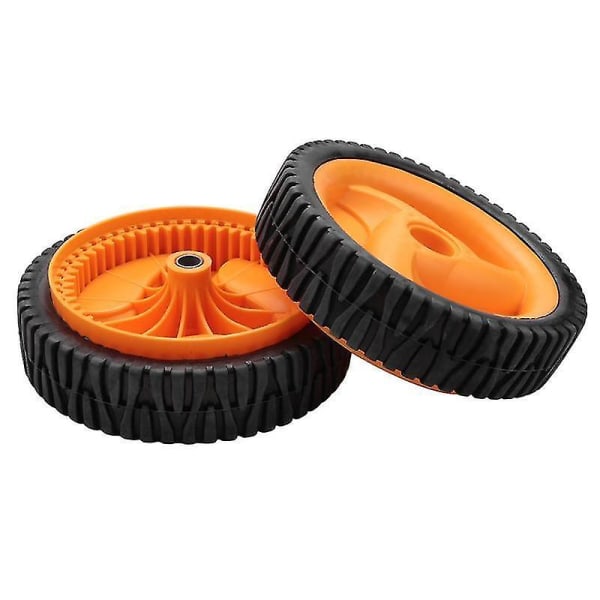2-pack 196 mm lawn mower wheels compatible with Husqvarnaa Mcculloch