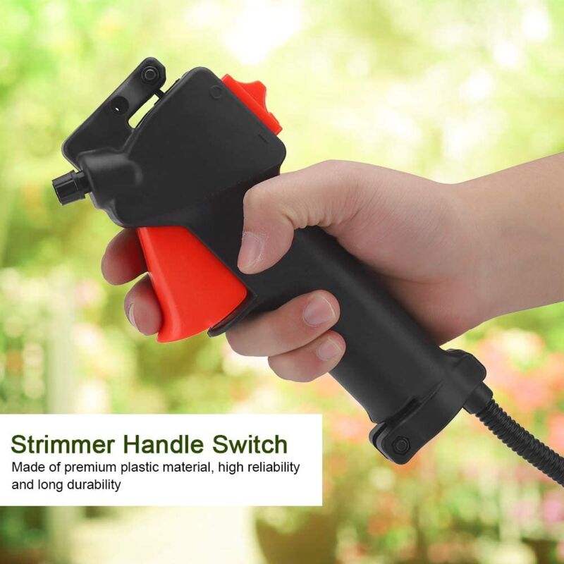26mm Brushcutter Handle Switch Throttle Cable Plastic Brushcutter Handle