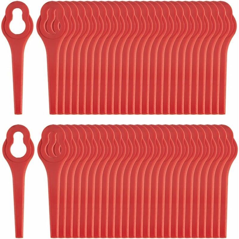 Pack of 50 compatible blades for Ferrex Aldi Far 20-in grass trimmer