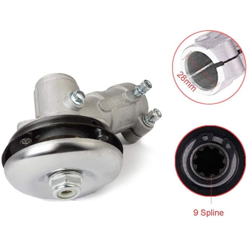 28mm Brushcutter Gearbox, Universal Brushcutter Gearbox for Grass Trimmer