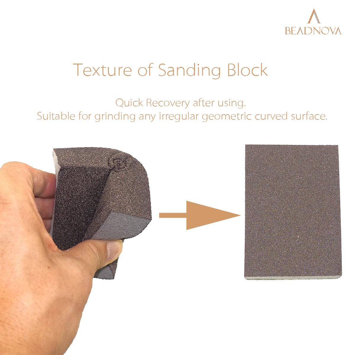 Sanding Sponge Sand Block Coarse/Medium/Fine/Superfine Assorted
