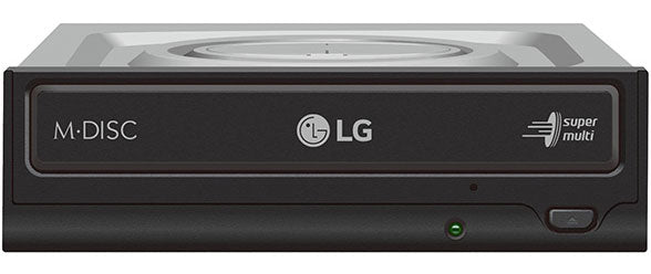 LG GH24NSD1 24x SATA Internal DVD - M-DISC Support Silent & Jamless Play