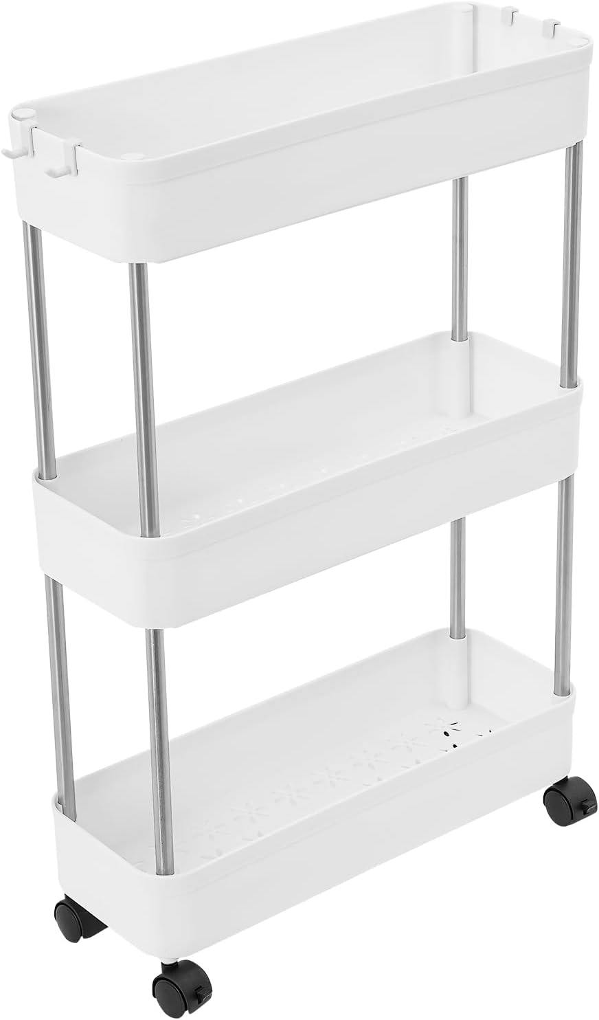 CARLA HOME Slim Storage Cart Organizer Trolley