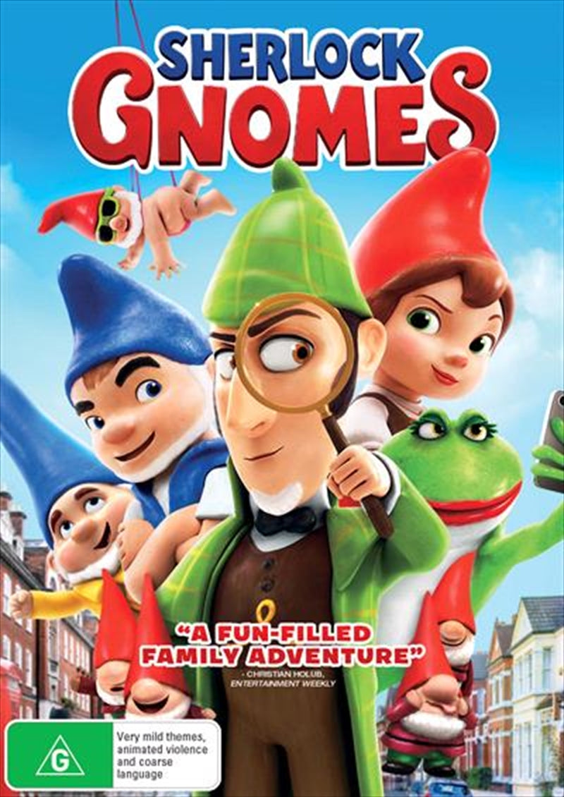 Sherlock Gnomes DVD