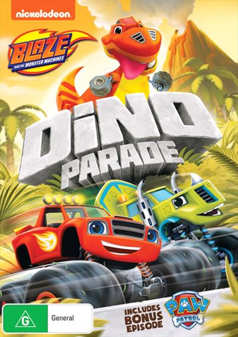 Blaze And The Monster Machines - Dino Parade DVD