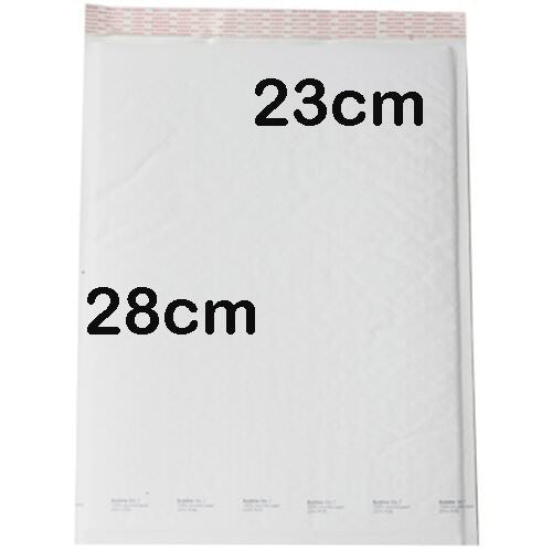 Bubble Padded Envelope White Post/Courier 28x23cm (100Pce)