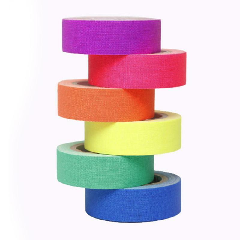 6X Luminous Fluorescent Tape Glow In The Dark Night Self-Adhesive Stickers