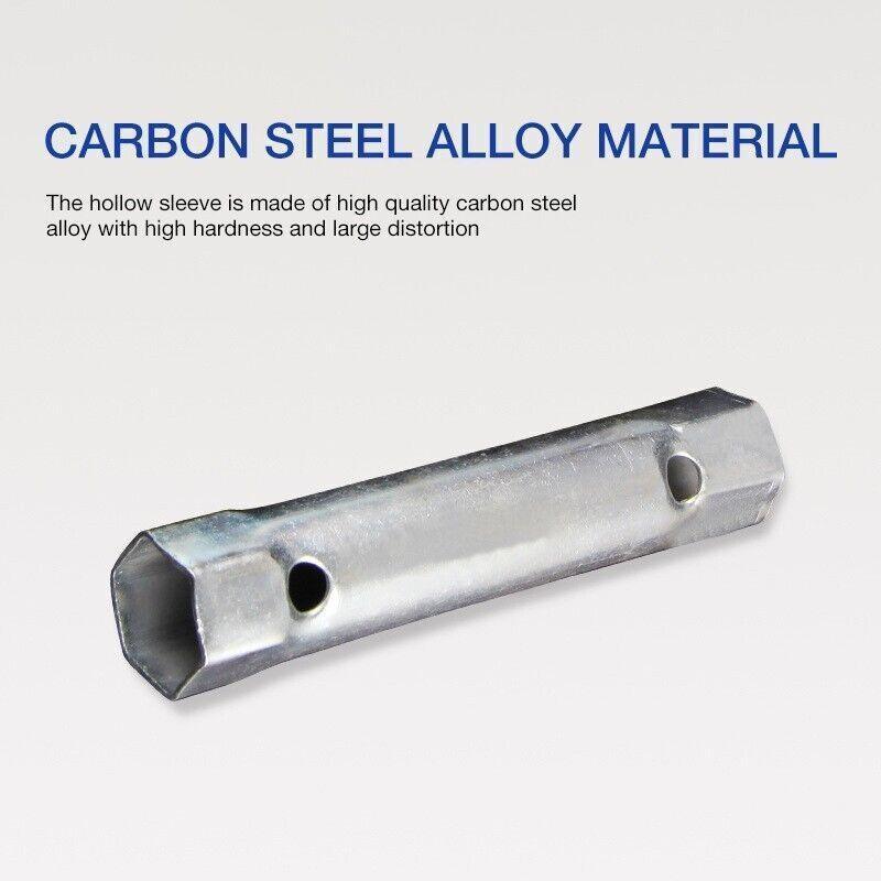 10PCS Spark Plug Wrench Set Hex Socket Spanner Tools for Bike Car and Home Use