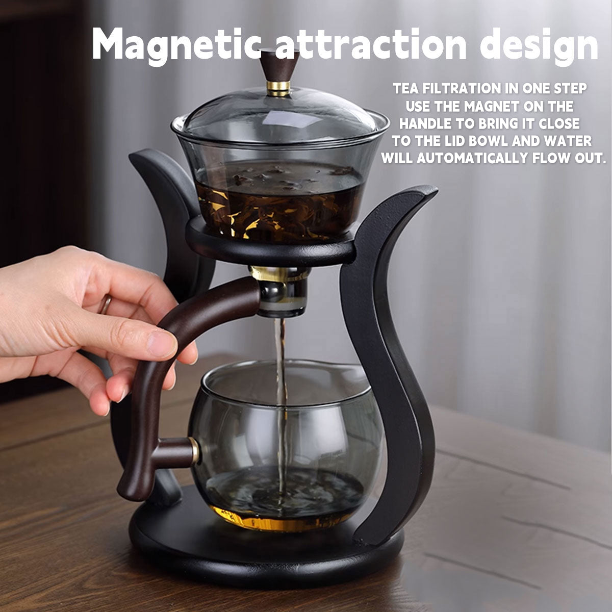 Glass Tea Set Household Set Transparent Teapot And Teacup