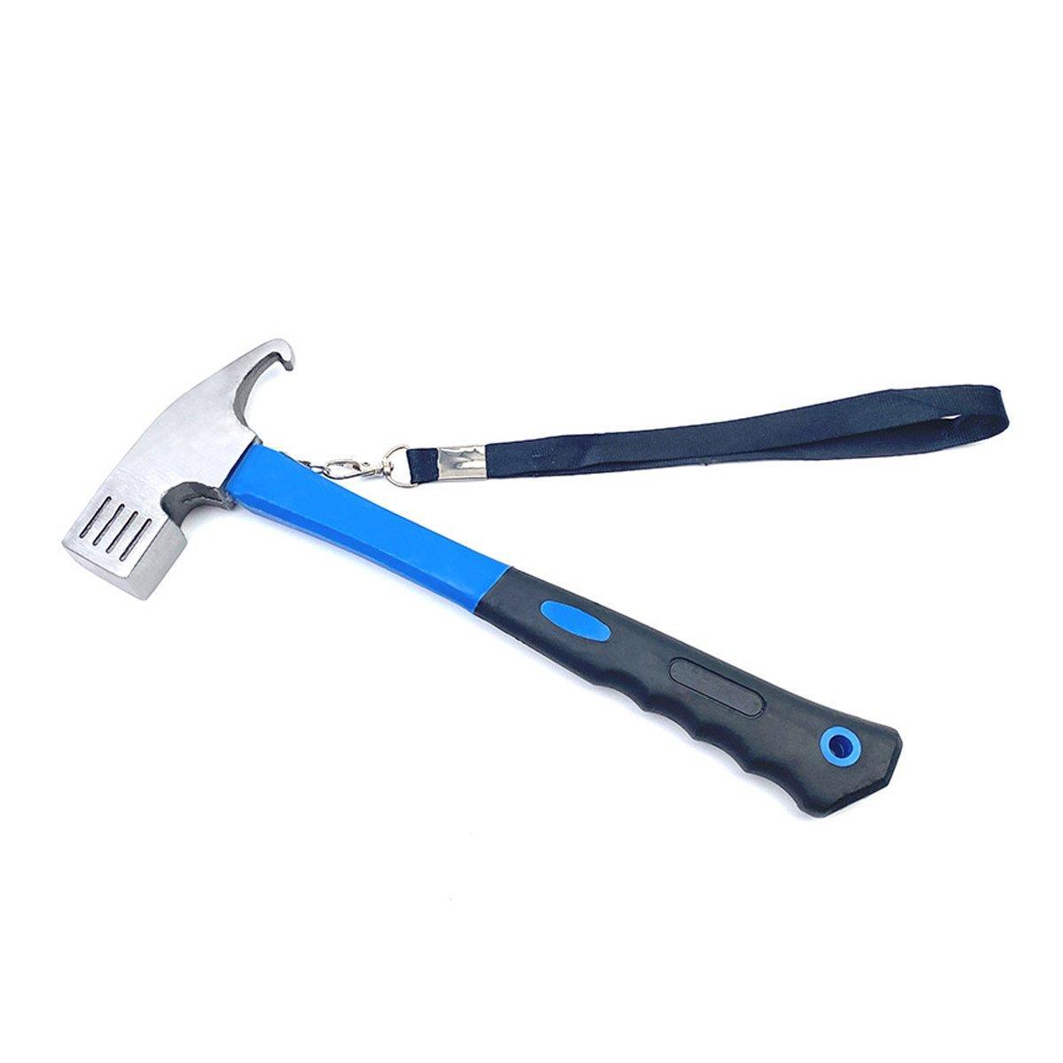 Outdoor Camping Hammer Tent Stake Puller Ground Hammer Heavy Duty