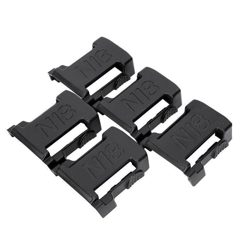 5Pcs Battery Mount Holder Stand For Milwaukee M18 18V Tool Battery Acc.