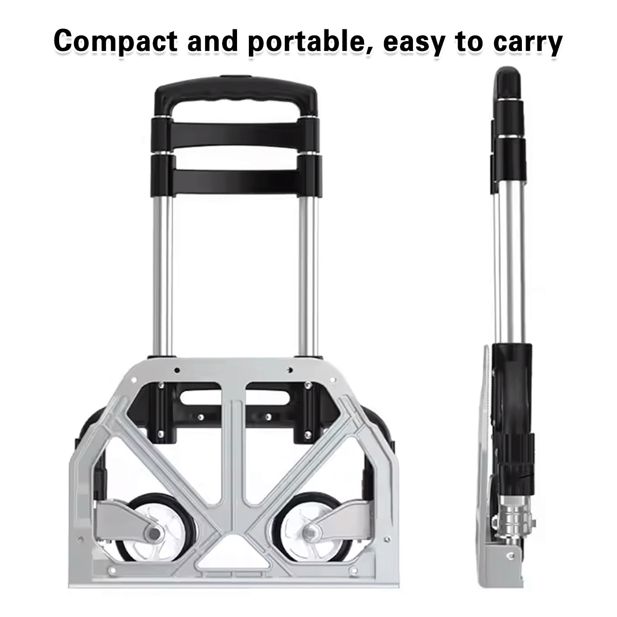 Folding Hand Trolley Cart Heavy Duty Utility Truck Portable Pull Wagon