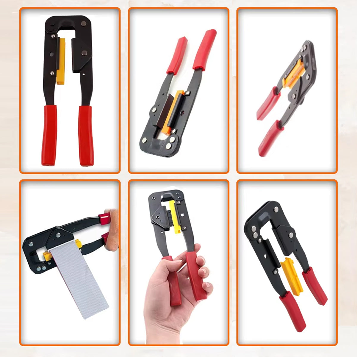 IDC Crimping Plier Tool For Flat Ribbon Cable Connector Installation PC