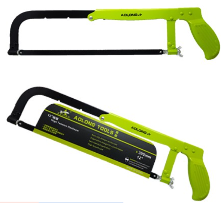 Hacksaw Frame Metal Hack Saw Alloy Steel Heavy Duty Blade DIY