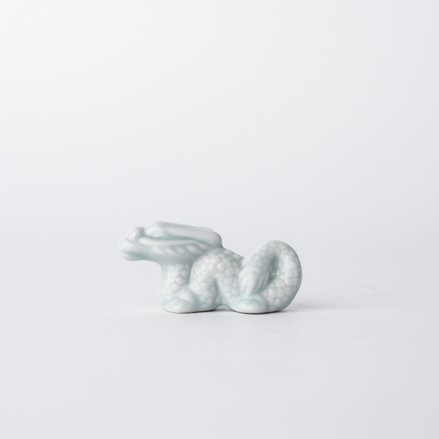 Chopstick Rest Ice Blue Dragon
