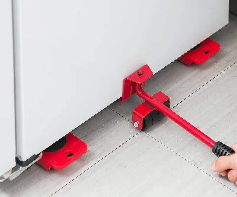 2 Pcs Red Heavy Duty Furniture Moving System, Sliding Dolly Tools