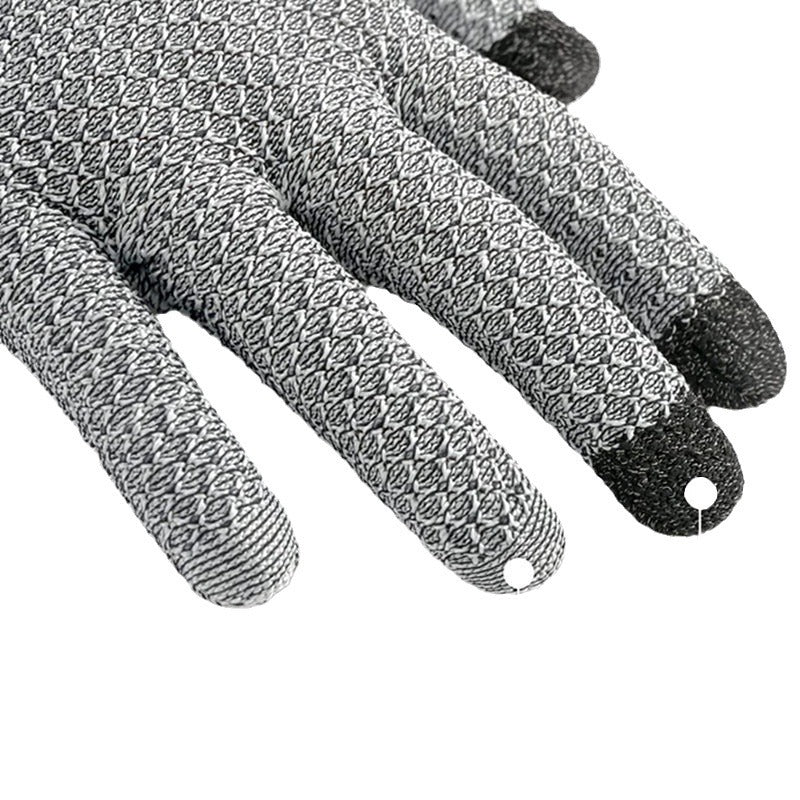Grey 3-Pack Cut Resistant Gloves (Level 5 Protection) - Pineapple Grip