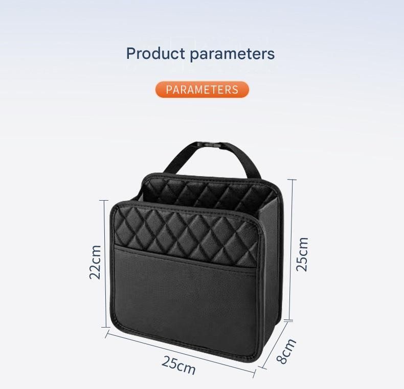 Car Seat Back Organizer Storage Bag Multi-Pocket Vehicle Seatback Holder