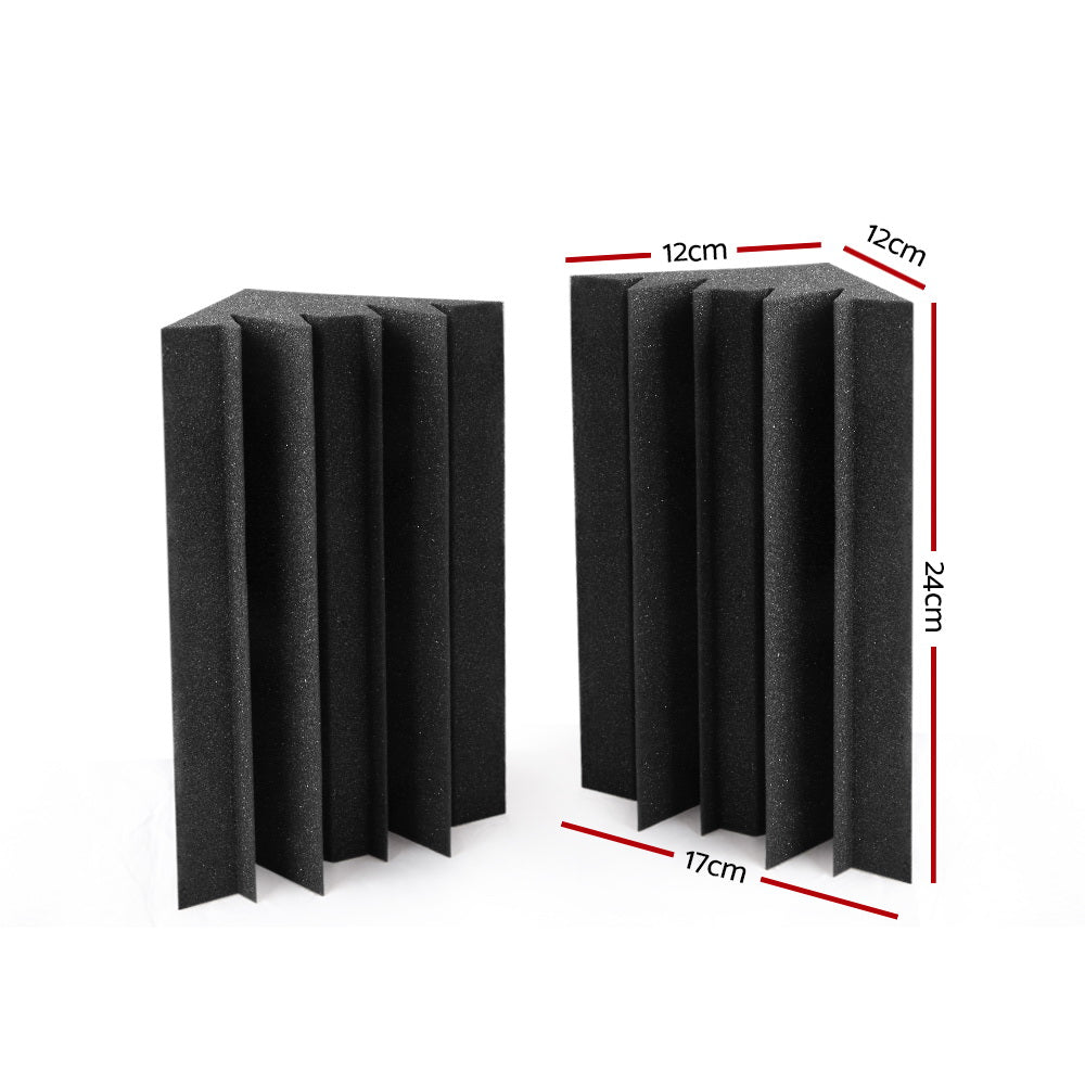 Alpha Acoustic Foam 20pcs Corner Bass Trap Sound Absorption