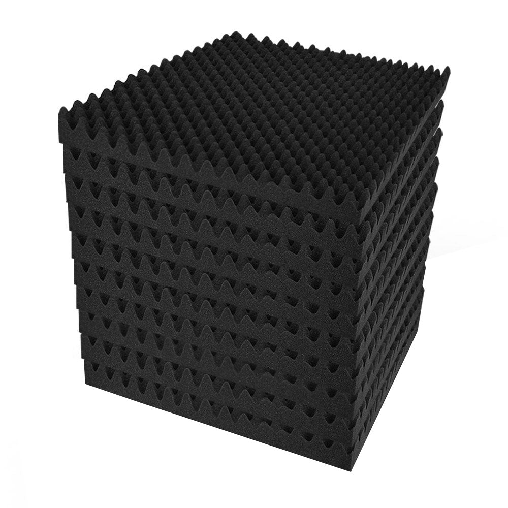 Alpha Acoustic Foam 20pcs 50x50x5cm Sound Panels Eggshell