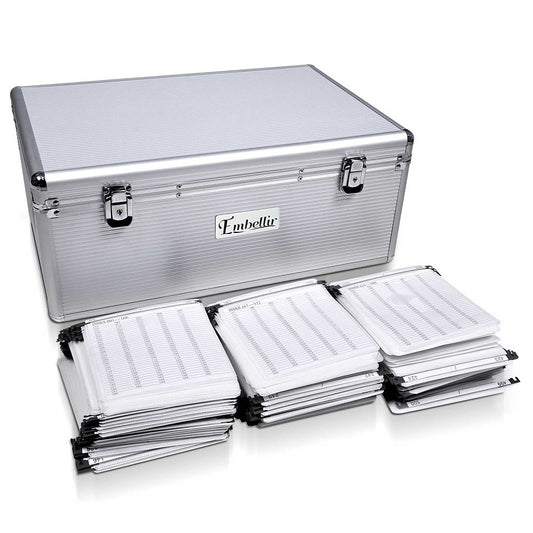 Embellir CD, DVD Case Box  500 Discs Aluminium Case
