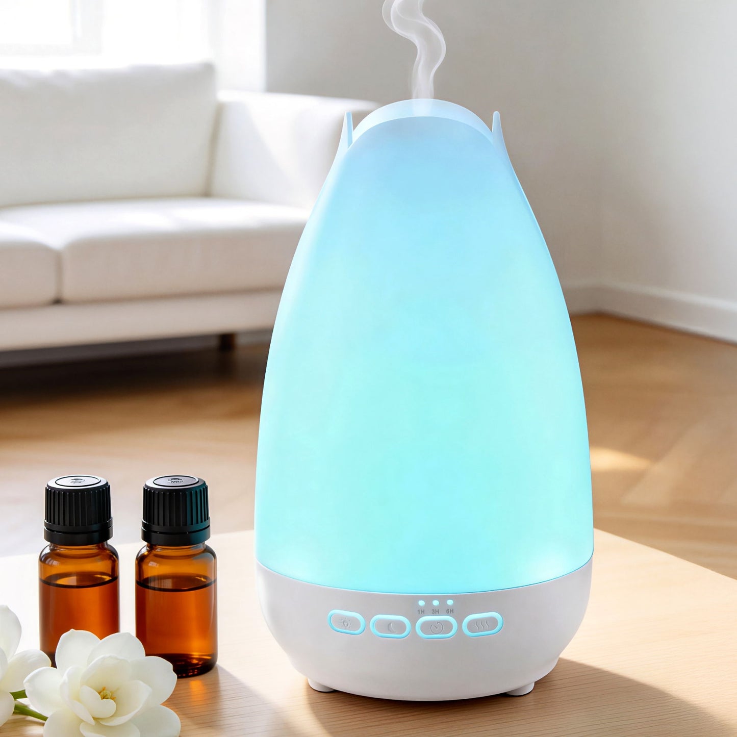 Devanti Ultrasonic Essential Oil Aroma Diffuser 300ml