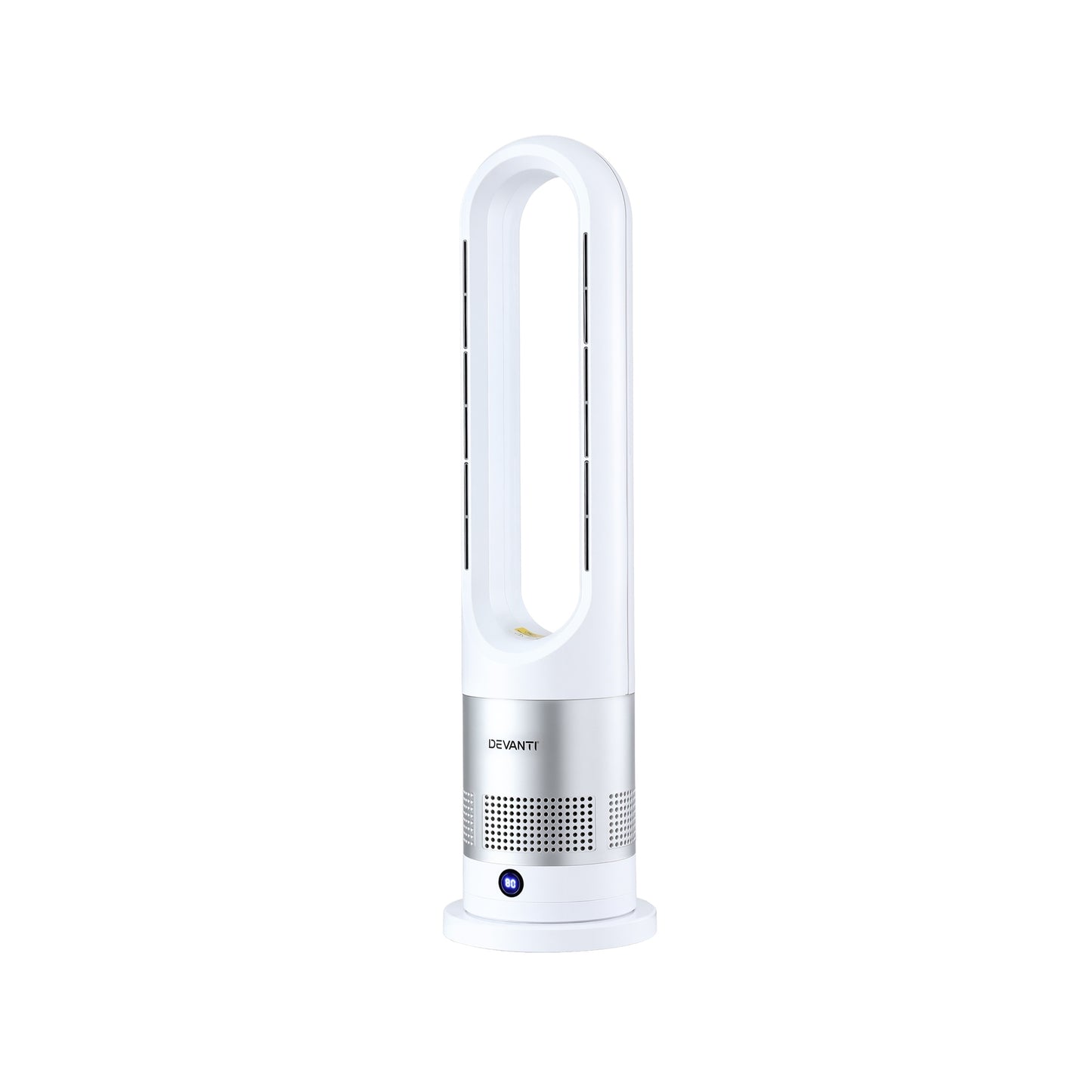 Devanti Bladeless Tower Fan Heater and Cooler 2in1 Portable Oscillation Fan