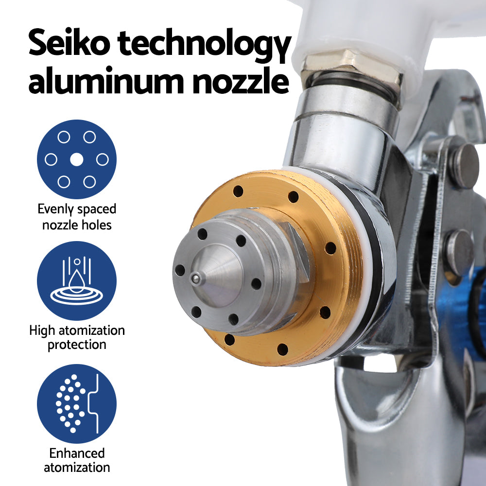 Giantz Spray Gun Paint Gun HVLP Gravity Feed