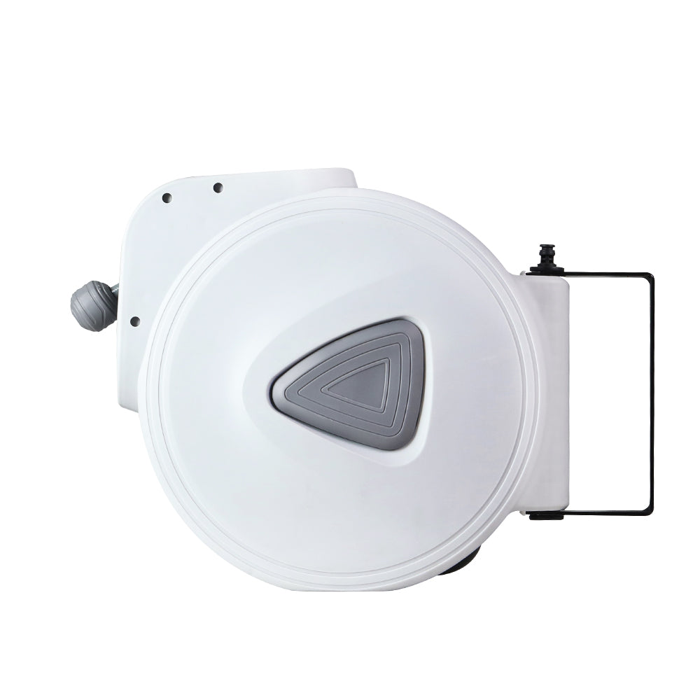 Giantz Air Hose Reel 10m Retractable Rewind Swivel Wall Mount