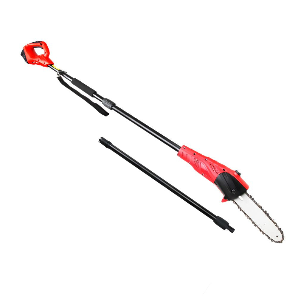 Giantz Chainsaw Cordless Pole Chain Saw 20V 8in Pruner 2.7m