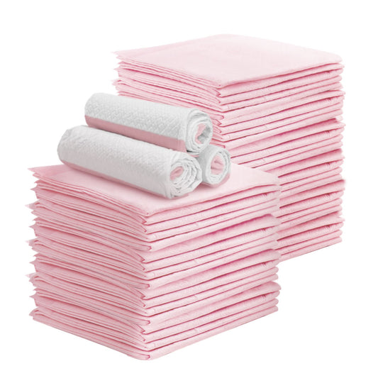 i.Pet Pet Training Pads 200pcs 60x60cm Puppy Super Absorbent Pink