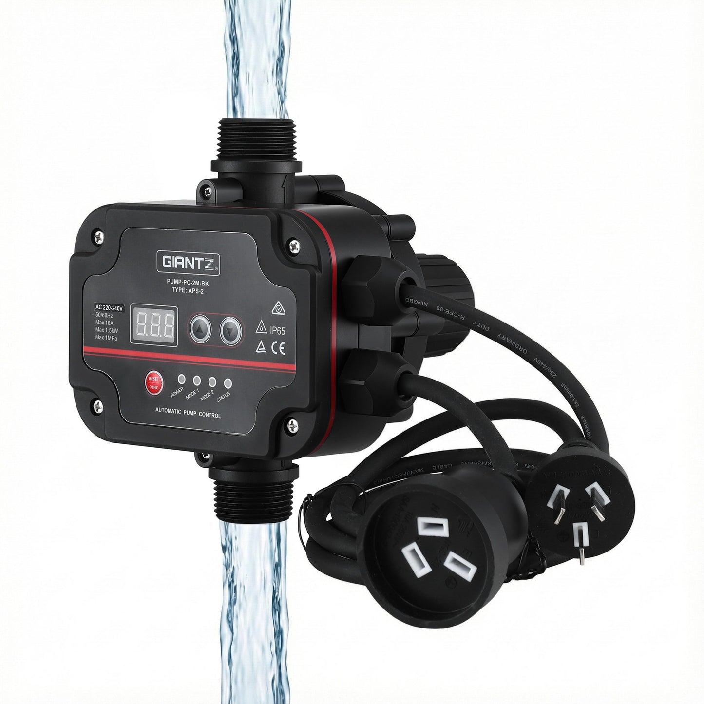 GIANTZ Digital Water Pump Controller 16A 1.5kW Max High Power Pressure