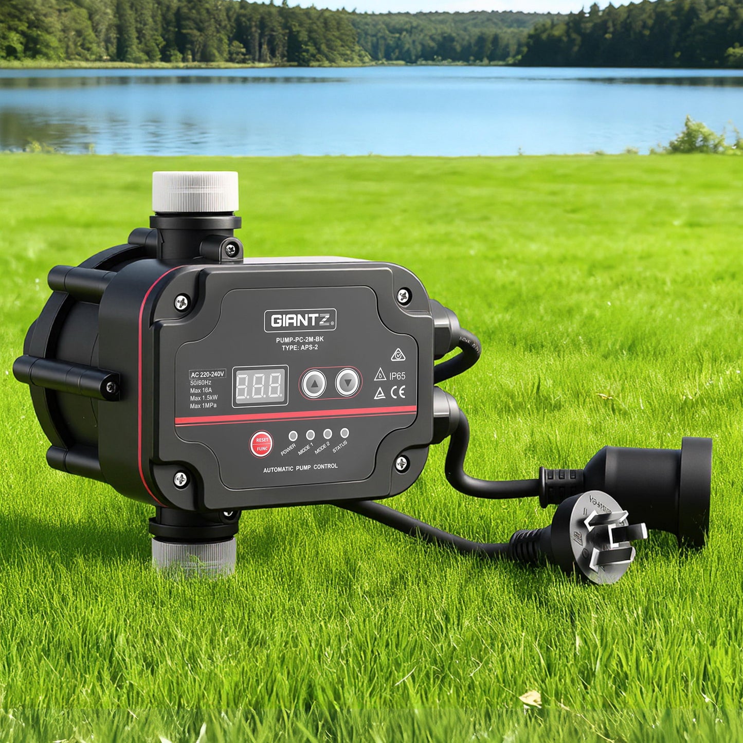GIANTZ Digital Water Pump Controller 16A 1.5kW Max High Power Pressure