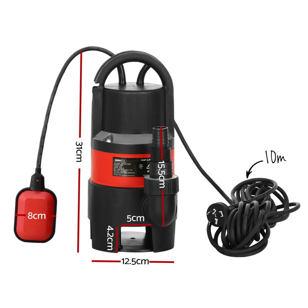 Giantz Garden Submersible Pump 400W Dirty Water Bore Tank Well