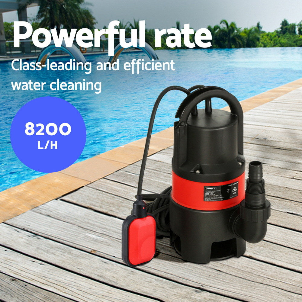 Giantz Garden Submersible Pump 400W Dirty Water Bore Tank Well