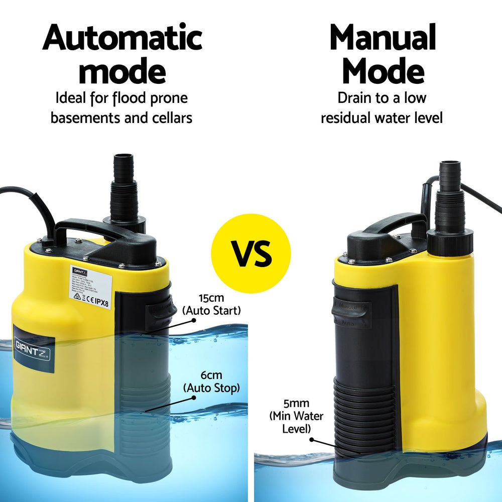 Giantz Garden Water Submersible Pump 400W Dirty Bore Sewerage