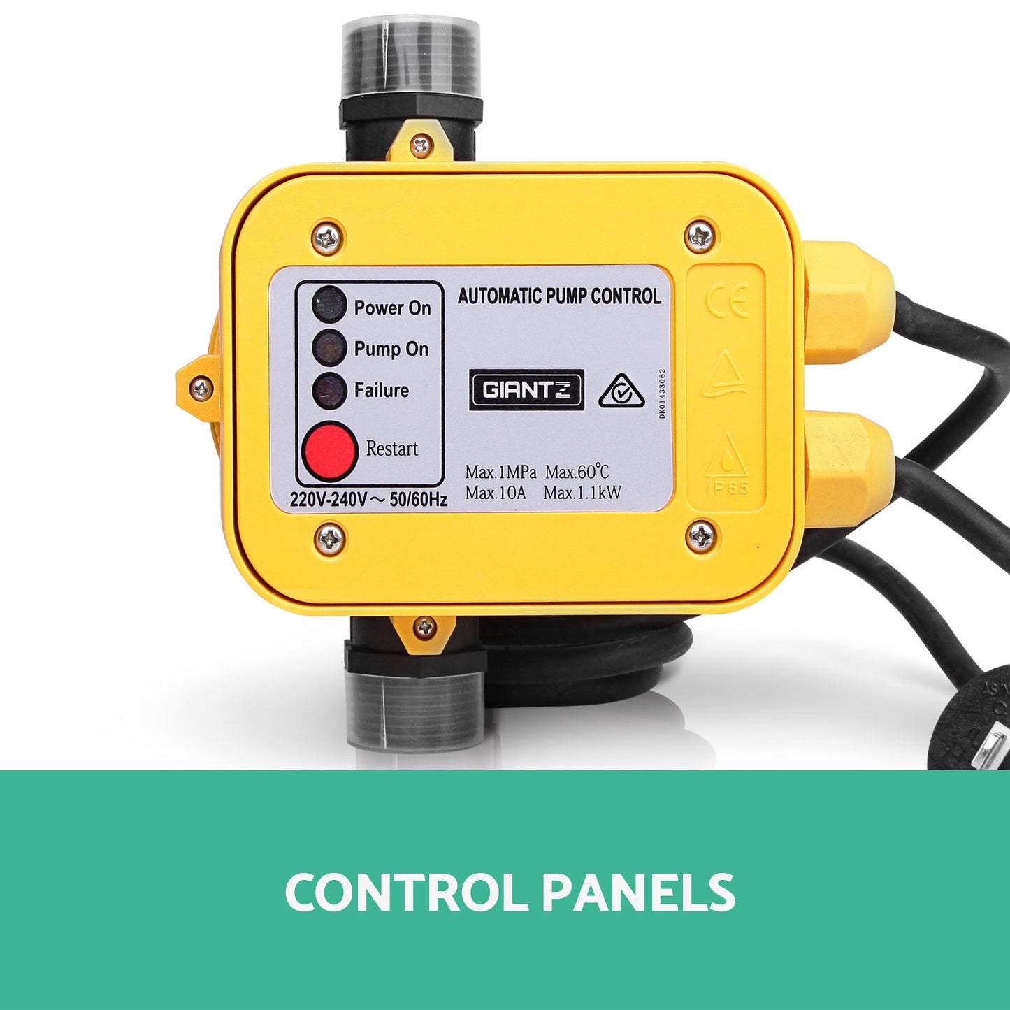 Giantz Water Pressure Pump Controller Auto Switch Control