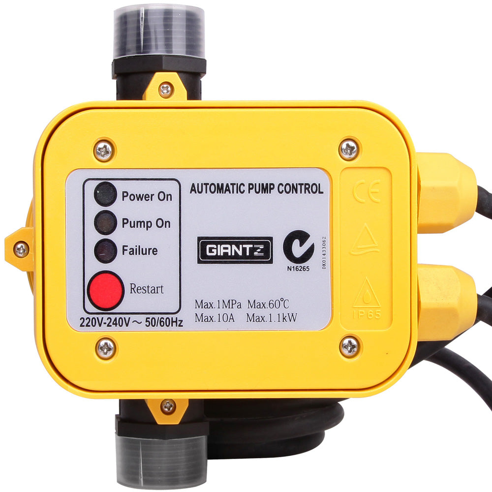 Giantz Water Pressure Pump Controller Auto Switch Control