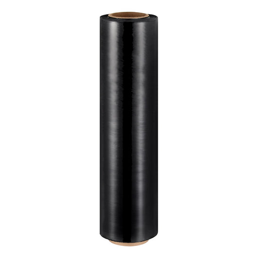 Stretch Film Shrink Wrap Rolls Package Material Black 400Mtr X 50cm