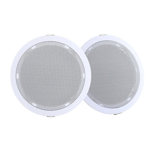 2 x 6" In Ceiling Speakers Home 80W Speaker Theatre Stereo